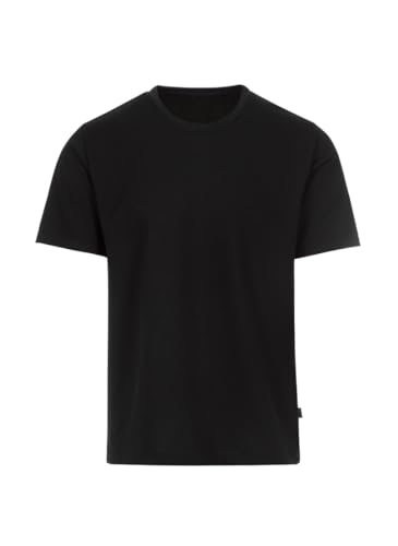 Trigema Herren 621202 T-Shirt, Schwarz, Medium von Trigema