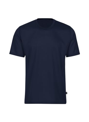 Trigema Herren T-Shirt 636202, XX-Large, Blau (navy 046) von Trigema