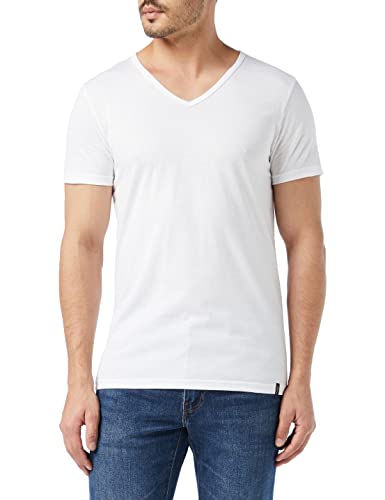 Trigema Herren 636203 T-Shirt, Weiß (Weiss 001), Large (Herstellergröße: L) von Trigema