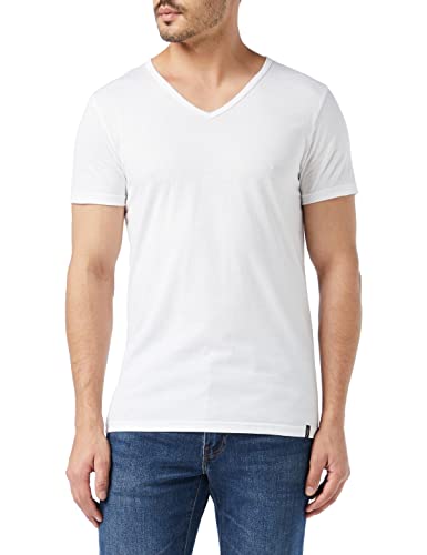 Trigema Herren T-Shirt Slim Fit, Einfarbig, Gr. XX-Large, Weiß (Weiss 001) von Trigema
