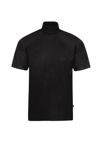 Trigema Herren 637209 T-Shirt, Schwarz (schwarz 008), Medium (Herstellergröße: M) von Trigema