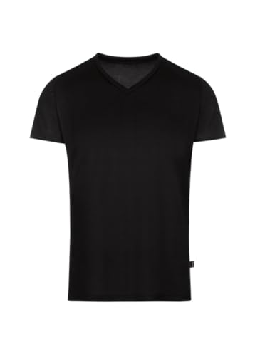 Trigema Herren 641203 T-Shirt, Schwarz (schwarz 008), X-Large (Herstellergröße: XL) von Trigema