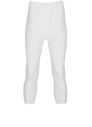 Trigema Herren 6852402 Thermounterwäsche-Unterteil, Weiß (Weiss 001), 6 (2er Pack) von Trigema