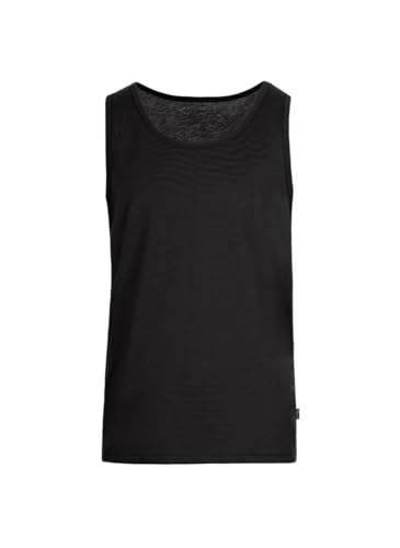 Trigema Herren Top Trägershirt 636401, Schwarz (schwarz), Medium von Trigema