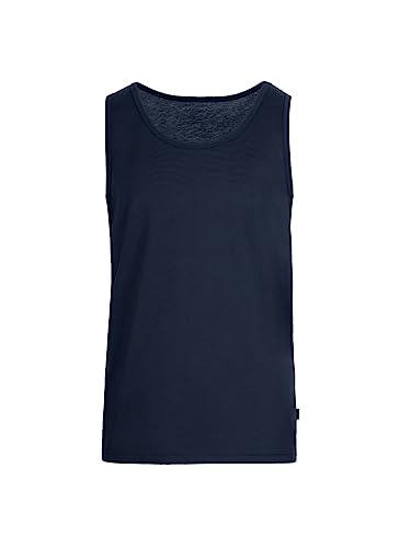 Trigema Herren Top Trägershirt 636401, Blau (navy), X-Large von Trigema