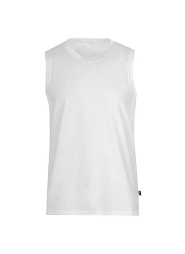 Trigema Herren 636404 Top, Weiß (Weiss 001), Medium von Trigema