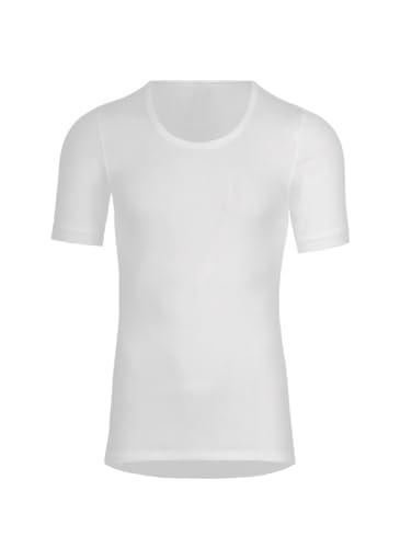 Trigema Herren 6621002 Unterhemd, Weiß (Weiss 001), Large (Herstellergröße: 7) (2er Pack) von Trigema