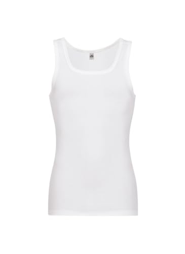 Trigema Herren 6854002 Unterhemd, Weiß (Weiss 001), X-Large (Herstellergröße: 8) (2er Pack) von Trigema