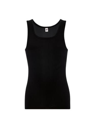 Trigema Herren 6854002 Unterhemd, Schwarz (schwarz 008), XX-Large (Herstellergröße: 9) (2er Pack) von Trigema