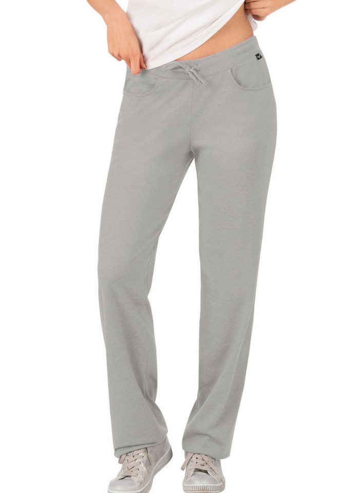 Trigema Jerseyhose TRIGEMA Hüfthose DELUXE Baumwolle (1-tlg) von Trigema