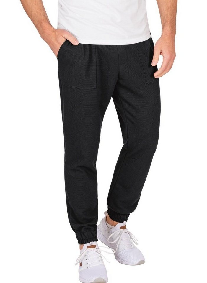 Trigema Jerseyhose TRIGEMA Jogginghose mit aufgesetzten Taschen (1-tlg) von Trigema