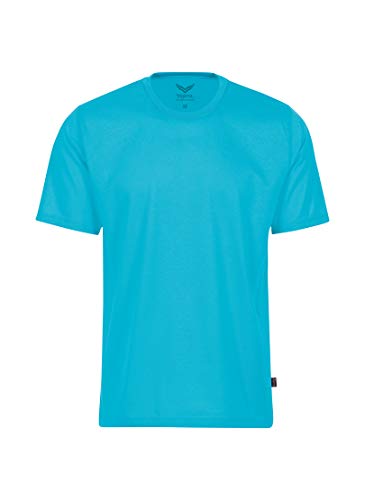 Trigema Jungen 336202 T-Shirt, Azur, 116 von Trigema