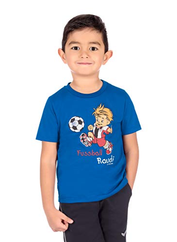 Trigema Jungen 3362104 T-Shirt, Electric-Blue, 128 von Trigema