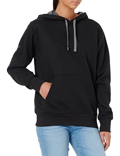 Trigema Kapuzenpullover Damen Kaputzenshirt 575905, (Schwarz 008), 36 (Herstellergröße: S) von Trigema