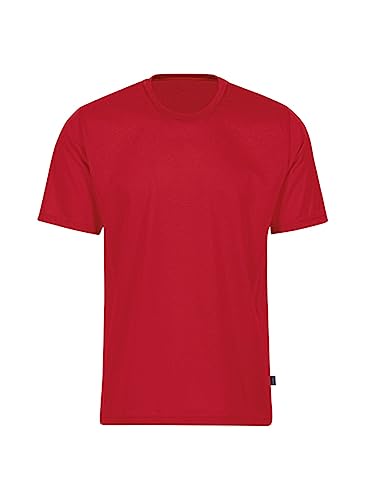 Trigema Mädchen 236202 T-Shirt, Rot (Kirsch 036), 104 von Trigema