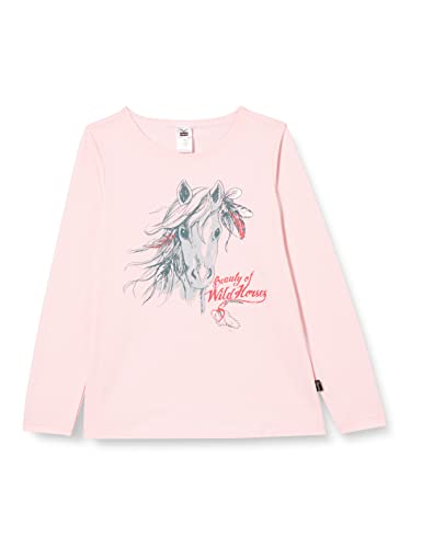 Trigema Mädchen 236582121 T-Shirt, rosé, 152 von Trigema