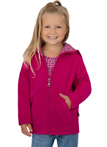 Trigema Mädchen 274905122 Kapuzenpullover, Lemon, 128 von Trigema