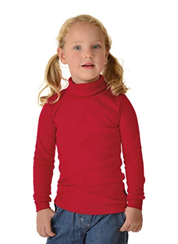 Trigema Mädchen 285010 Pullover, Rot (Kirsch 036), 116 von Trigema