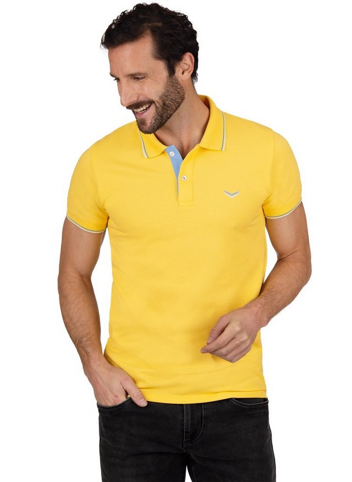 Trigema Poloshirt TRIGEMA Slim Fit Polohemd (1-tlg) von Trigema