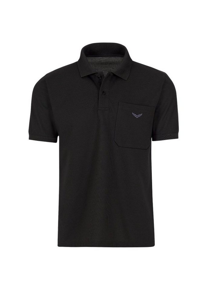 Trigema Poloshirt TRIGEMA Polohemd mit Brusttasche (1-tlg) von Trigema