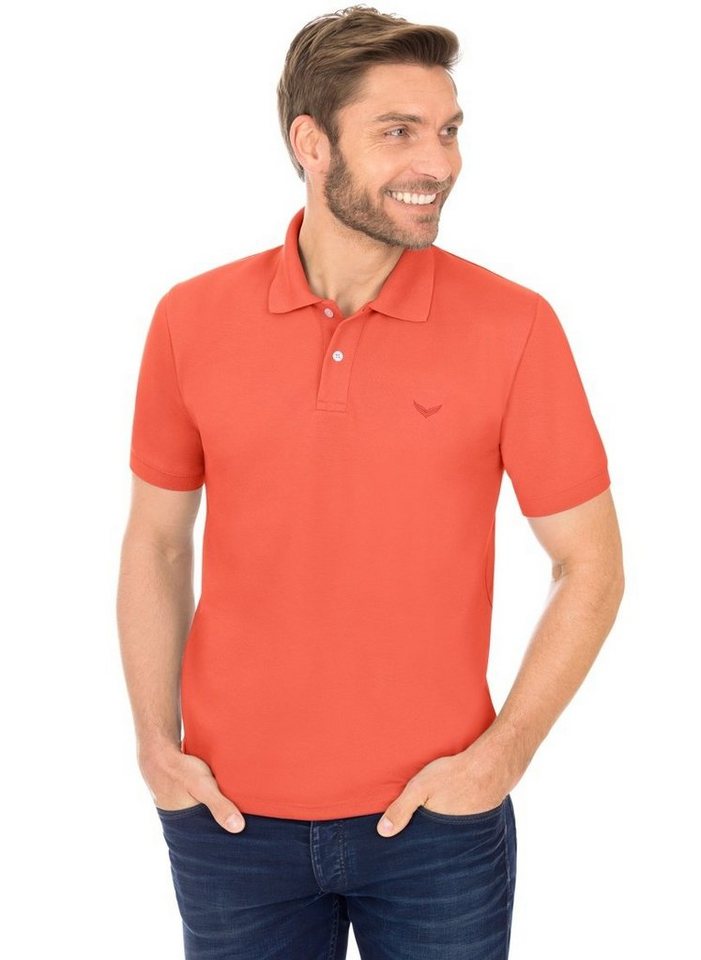 Trigema Poloshirt TRIGEMA Poloshirt DELUXE Piqué (1-tlg) von Trigema