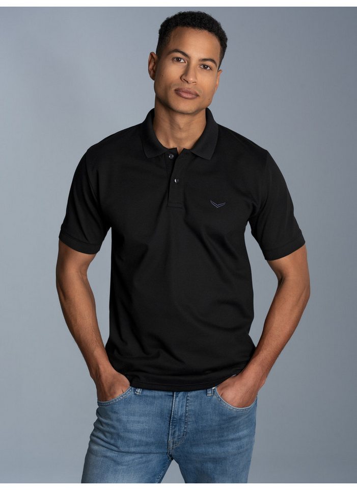 Trigema Poloshirt TRIGEMA Poloshirt DELUXE Piqué (1-tlg) von Trigema