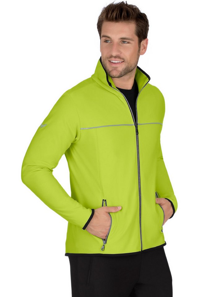 Trigema Trainingsjacke TRIGEMA Praktische Sportjacke aus Microfaser (1-St) von Trigema