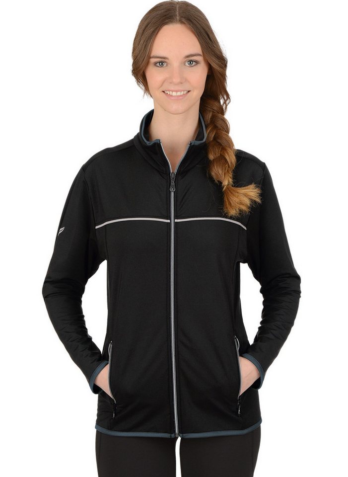 Trigema Trainingsjacke TRIGEMA Praktische Sportjacke aus Microfaser (1-St) von Trigema