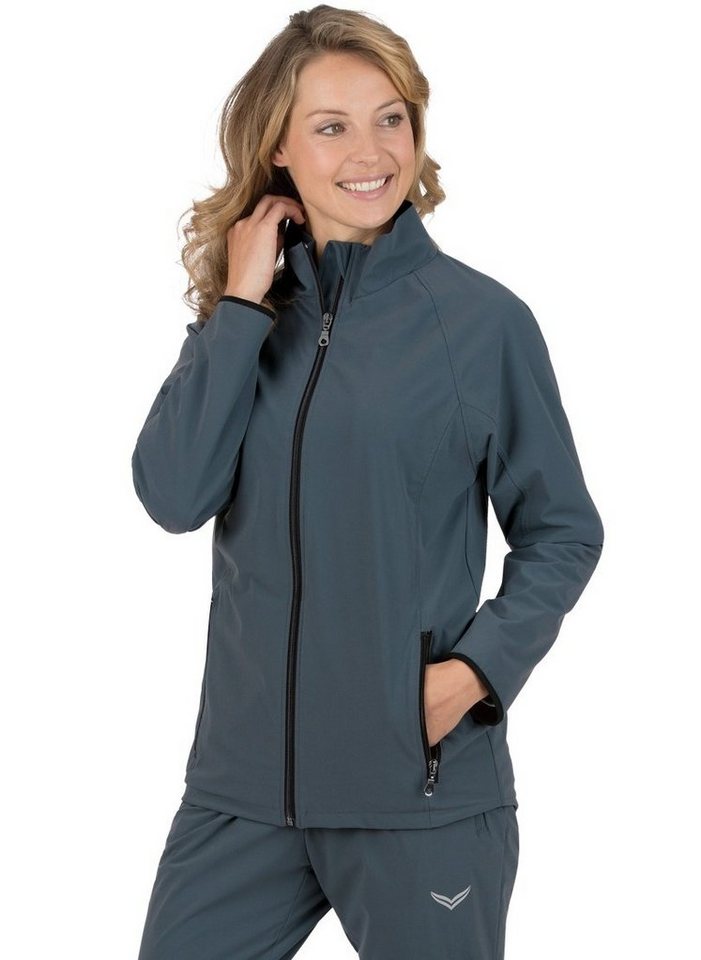 Trigema Trainingsjacke TRIGEMA Raglan-Jacke mit Netzinnenfutter (1-St) von Trigema