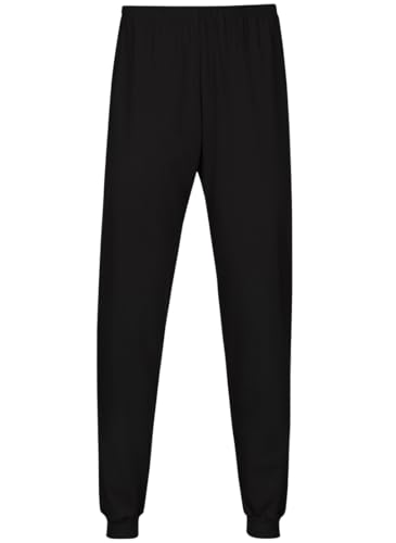 Trigema Herren 637096 Schlafanzughose, Schwarz, XXXXX-Large von Trigema
