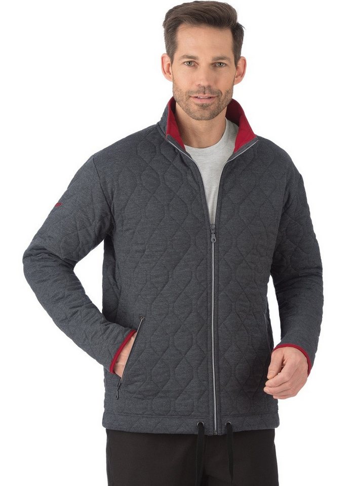 Trigema Sweatjacke TRIGEMA Steppjacke aus Sweat-Qualität (1-tlg) von Trigema