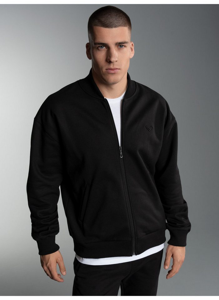 Trigema Sweatjacke TRIGEMA Collegejacke in weicher Sweat-Qualität (1-tlg) von Trigema