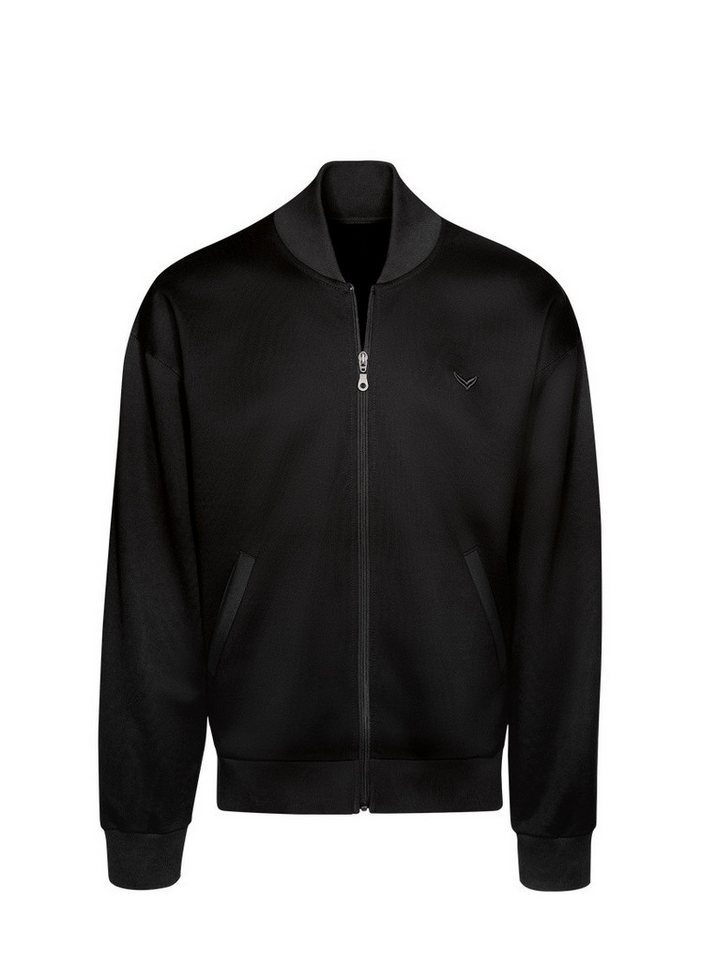 Trigema Sweatjacke TRIGEMA Collegejacke in weicher Sweat-Qualität (1-tlg) von Trigema