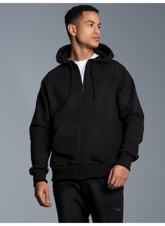 Trigema Sweatjacke TRIGEMA Sweatjacke mit Kapuze (1-tlg) von Trigema