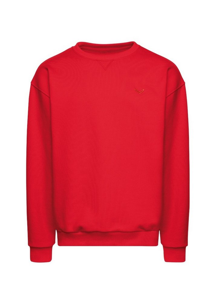 Trigema Sweatshirt TRIGEMA Basic Sweatshirt mit weicher Innenseite von Trigema