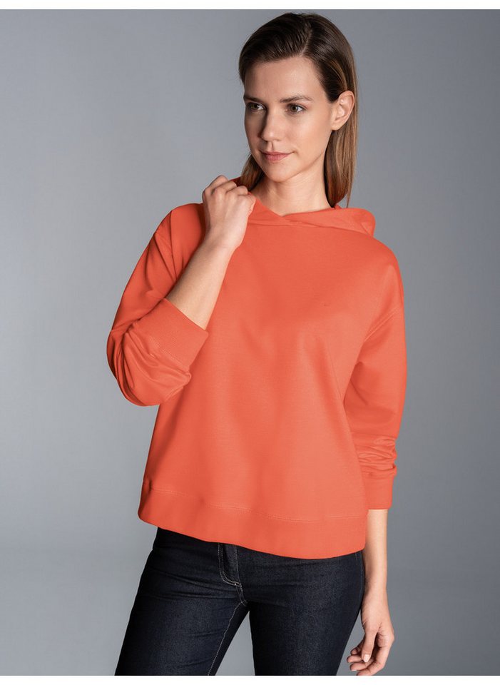 Trigema Sweatshirt TRIGEMA Dünner Oversize-Hoodie von Trigema