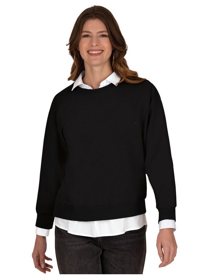 Trigema Sweatshirt TRIGEMA Dünnes Sweatshirt von Trigema