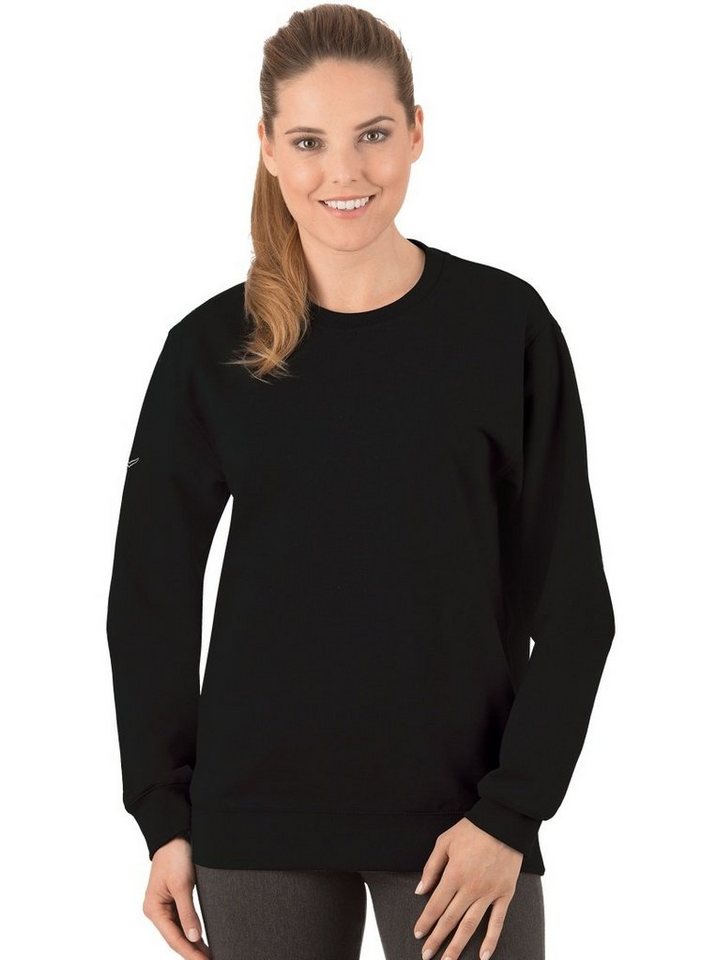 Trigema Sweatshirt TRIGEMA Sweatshirt aus Biobaumwolle von Trigema