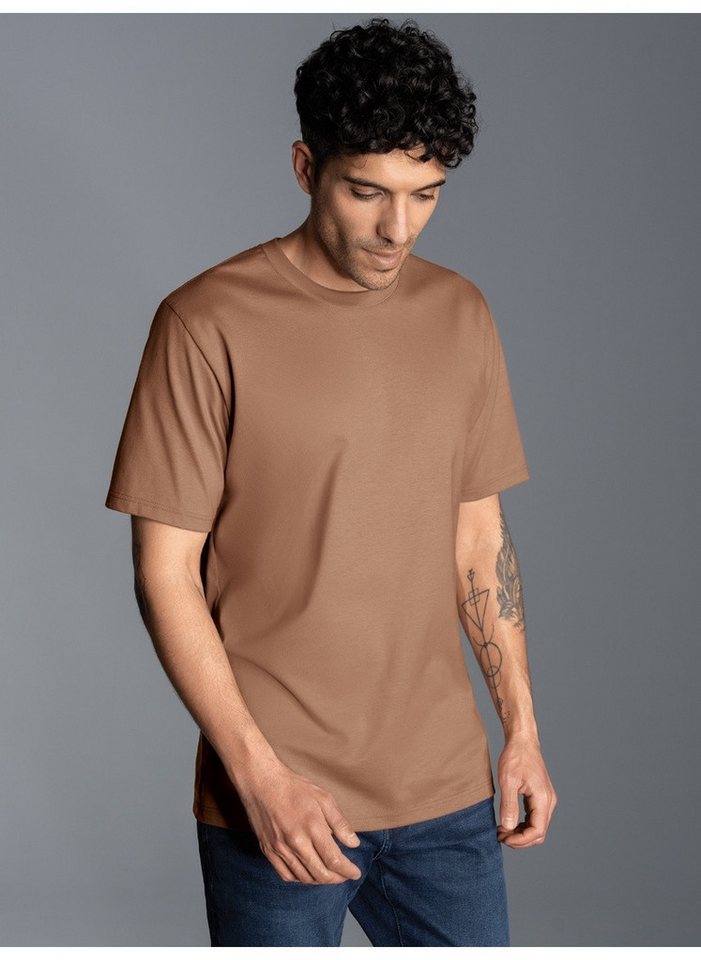 Trigema T-Shirt TRIGEMA T-Shirt DELUXE Baumwolle (1-tlg) von Trigema