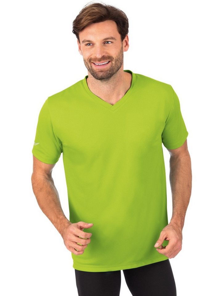 Trigema T-Shirt TRIGEMA V-Shirt COOLMAX® (1-tlg) von Trigema