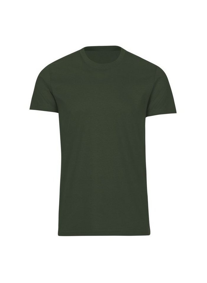 Trigema T-Shirt TRIGEMA Slim Fit T-Shirt aus DELUXE Baumwolle (1-tlg) von Trigema
