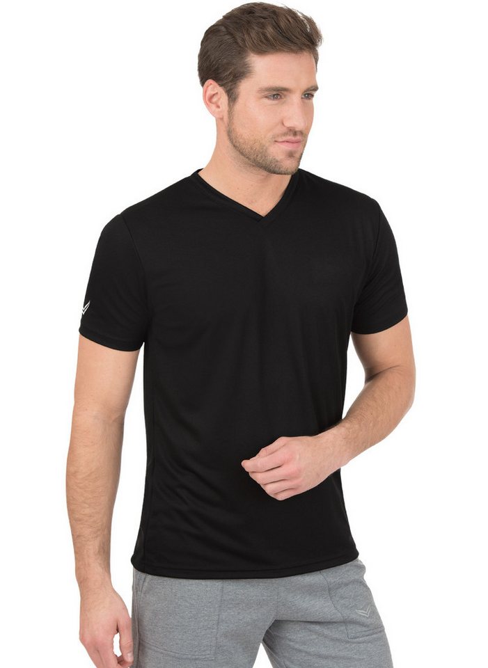 Trigema T-Shirt TRIGEMA V-Shirt COOLMAX® (1-tlg) von Trigema