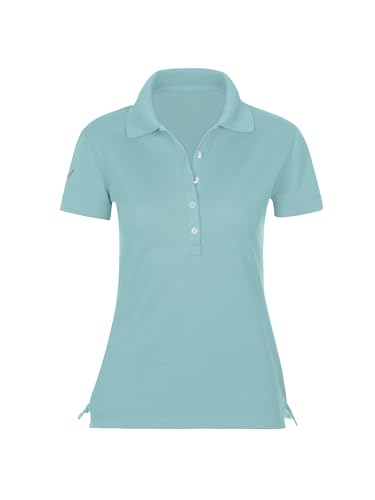 trigema Damen 526611 Polohemd, Gletscher, Medium von Trigema