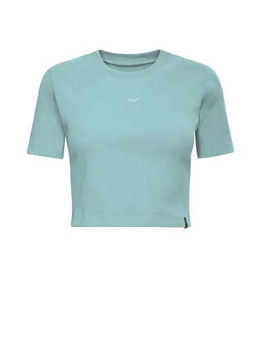 trigema Damen 563201 Crop-Top, Gletscher, 36 von Trigema