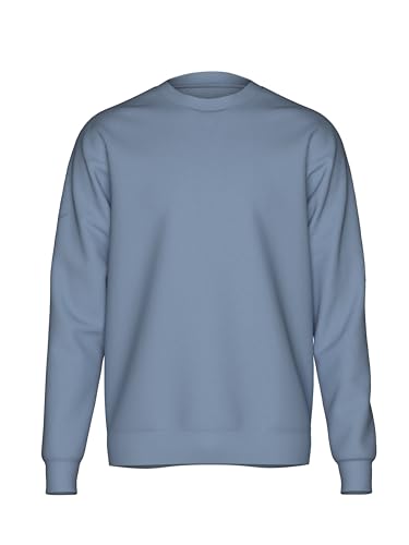 trigema Damen 575501 Sweatshirt, Pearl-Blue, L von Trigema