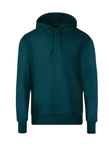 trigema Damen 5759051 Kapuzenpullover, Saphir, XXL von Trigema