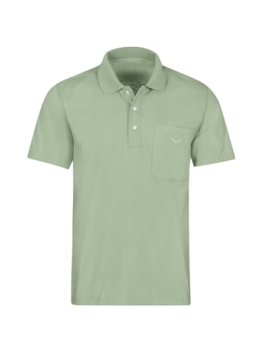 trigema Herren 637602 Polohemd, Green Tea, 3XL von Trigema