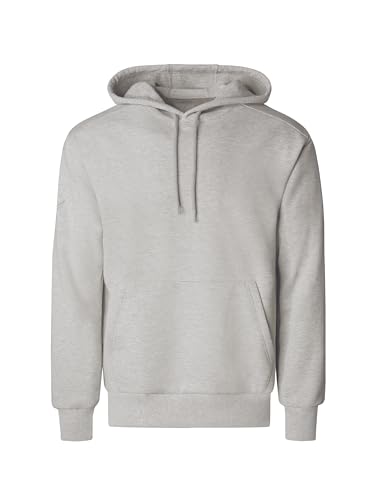 trigema Herren 6759051 Kapuzenpullover, Grau-Melange, XXL von Trigema