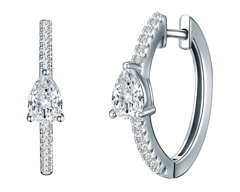 Trilani Paar Creolen Set: TR265 (2-tlg), aus Sterling Silber von Trilani