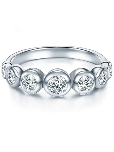 Trilani Ring Sterling Silber Zirkonia weiß von Trilani